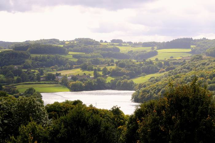 Vue sur le Lac du Crescent depuis le Domaine